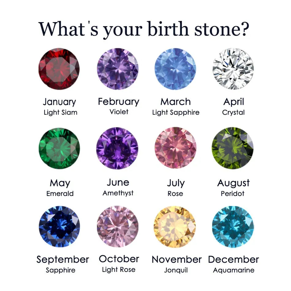 Gold Birthstone Necklace